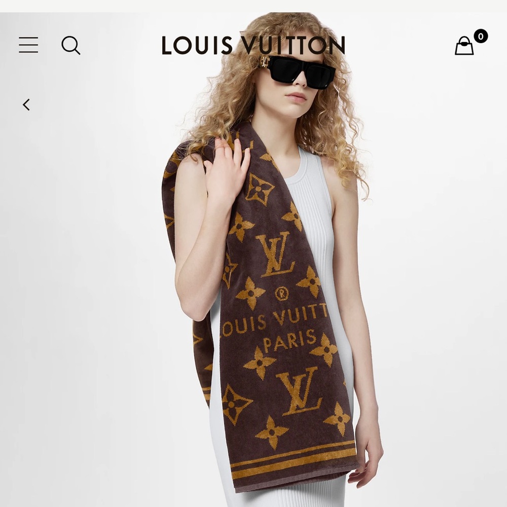 Louis Vuitton oversized beach towel - Picture 6 of 7